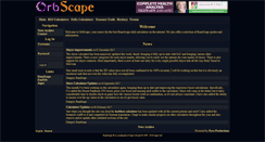 Desktop Screenshot of orbscape.com