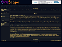 Tablet Screenshot of orbscape.com